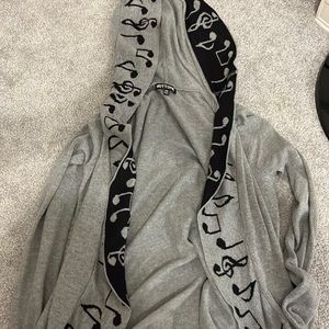 music not hot topic cardigan small